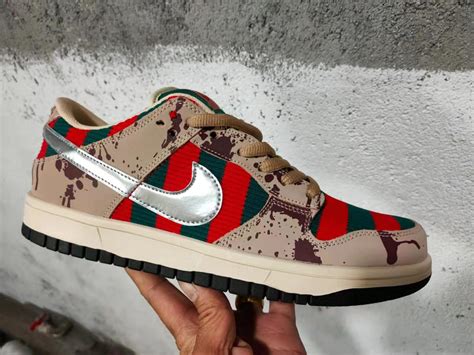 freddy krueger nike sb dunk|Freddy Krueger dunks for sale.